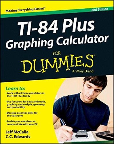 Ti-84 Plus Graphing Calculator For Dummies, 2nd Edition - McCalla - Picture 1 of 1