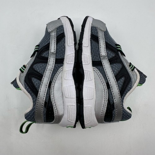 Nike T-Run 2 Running Sneakers Shoes Black Gray Green Toddler Infant US 4C UK 3.5 - Picture 5 of 9
