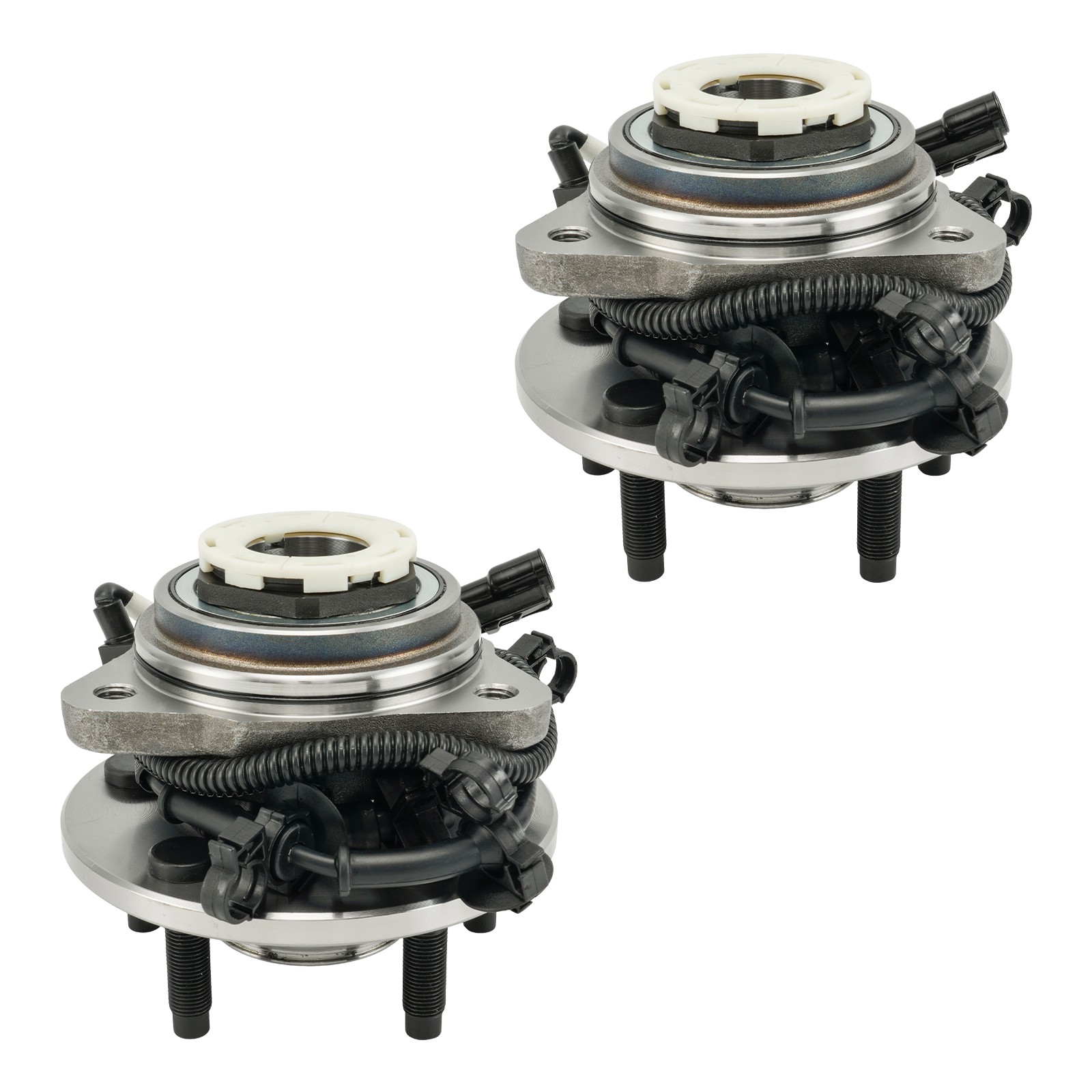 2x Front Wheel Bearing Hubs for 1998 1999 2000 Ford Ranger Mazda B4000 4WD w/ABS