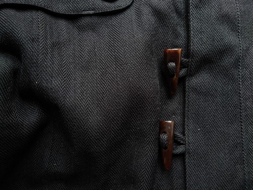 Vaude Jacke Fischgrät Schwarz Winter mit Ceplex Active Größe L - Bild 3 von 20