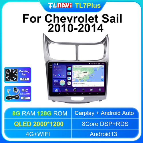 Car Multimedia Player For Chevrolet Sail 2010-2014 Radio Video GPS Navigation - Picture 32 of 48