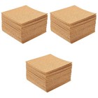  3 PCS Cork Coaster Mats Coasters for Crafts Self Adhesive Squares