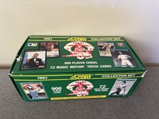 1991 Score Baseball Complete Collector Set 900 Cards MLB  SHIPS SAME DAY