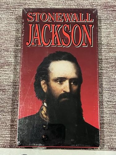 Stonewall Jackson ( VHS , 1996 ) Civil War Documentary - Vntg New & Sealed ! - Picture 2 of 7