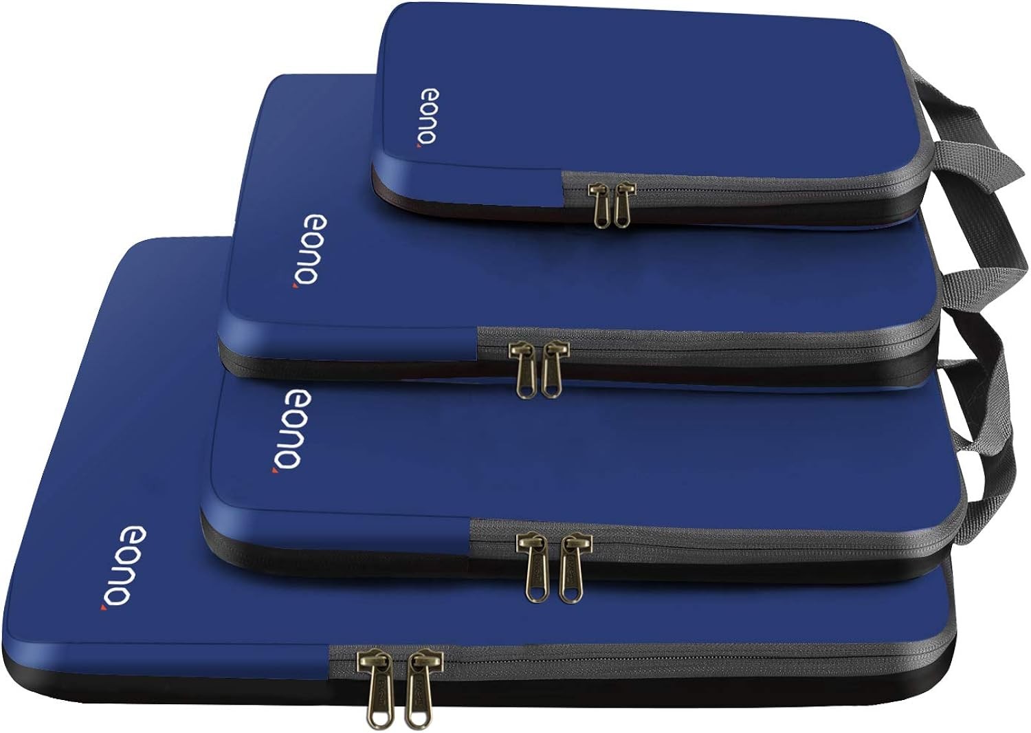 Compressible Packing Cubes Travel Luggage Organiser Compression Bags Suitcase