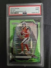 2024 Panini Prizm - Rookies Bo Nix #309 Neon Green Pulsar Prizm (RC)