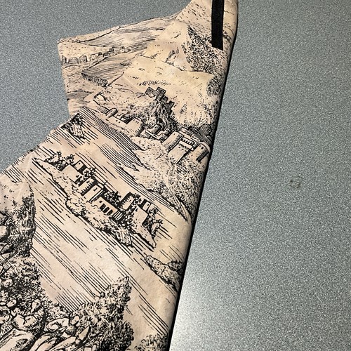 Gucci 8.75x18” Lim. Edition Castle Print Drawstring Travel Shoe Dust Bag FREE SH - Bild 6 von 6