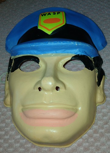 1965 TROY TEMPEST MASK - Gerry Anderson's STINGRAY Captain - Rare! - Picture 1 of 2