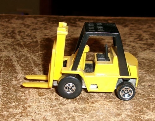 Carrello elevatore Hot Wheels 1979 è stato esposto in buone condizioni usato - Foto 3 di 6