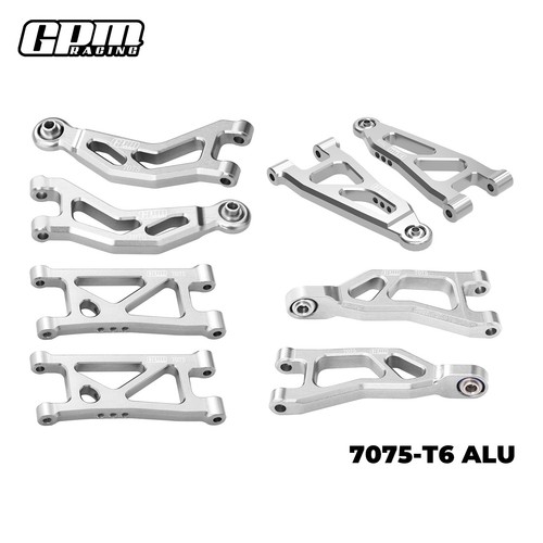 GPM 7075 Alloy (F+R) Suspension Arms Kit ARRMA 1/16 Mojave Grom LOSI 1/12 Nascar - Picture 10 of 10