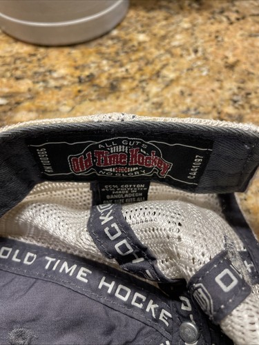NHL Old Time Hockey Hat Cap Columbus Blue Jackets Gray - Picture 6 of 6