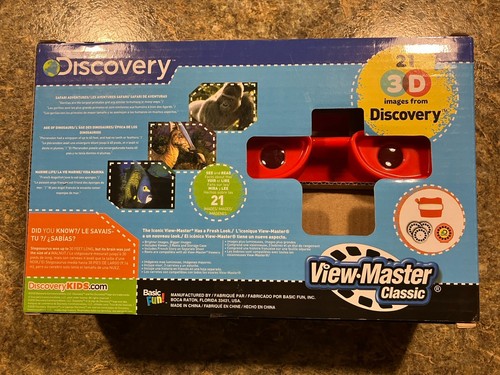 3D VIEW-MASTER DISCOVERY KIDS Dinosaurs Marine Animals Viewmaster Viewer Box Set - Picture 2 of 2
