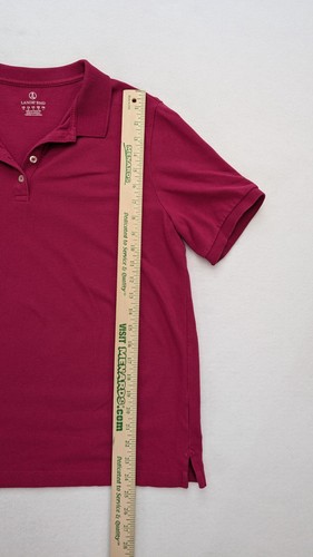 Lands' End Women's Polo Shirt Size M Pink Short Sleeve Business Casual Golf - Picture 8 of 21