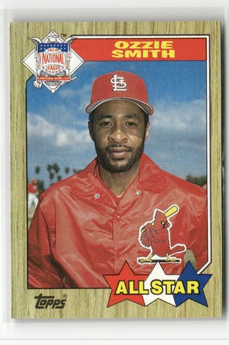 1987 Topps #598 Ozzie Smith St. Louis Cardinals