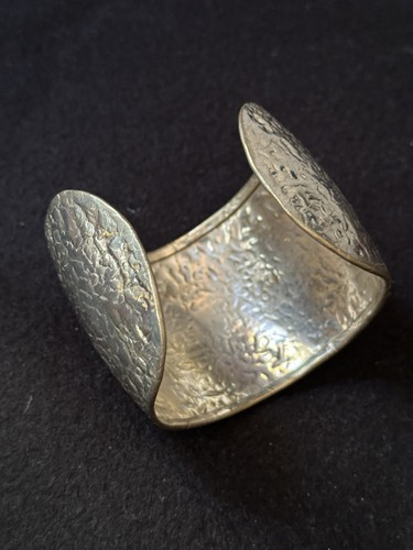 Missouri Mädchen Vintage klobig breit Splitter Ton gehämmert Manschette Armband - Bild 5 von 9