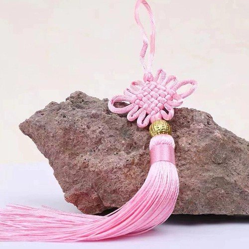 Knotenanhänger, handgewebter chinesischer Knoten Quasten Anhänger Handarbeit Dekoration V7T1 - Bild 4 von 12