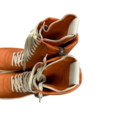 Rick Owens CARGO BASKET High-cut sneakers 37588 Orange Size