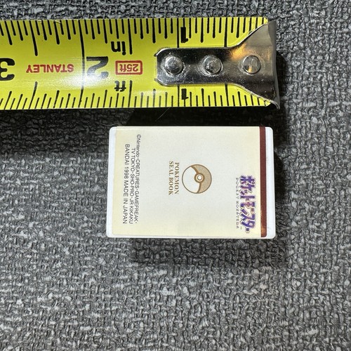 Cubone Marowak Diglett Rare Sticker Book Seal Pokemon Nintendo Japan Vintage - Picture 7 of 7