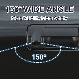 Backup Camera Tailgate Handle for Toyota Tundra 2007-2013 with Rear View D - Picture 13 of 14
