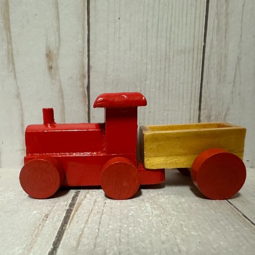 Vintage Santas World 24 Inch Wooden Circus Train Set Complete in Original Box - Picture 12 of 16