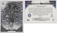 2023 UEFA Club Competitions Black & White Icy Foil Yann Aurel Bisseck Rookie RC