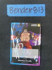 ONE PIECE Monkey D. Luffy OP11-040 L A Fist of Divine Speed English 