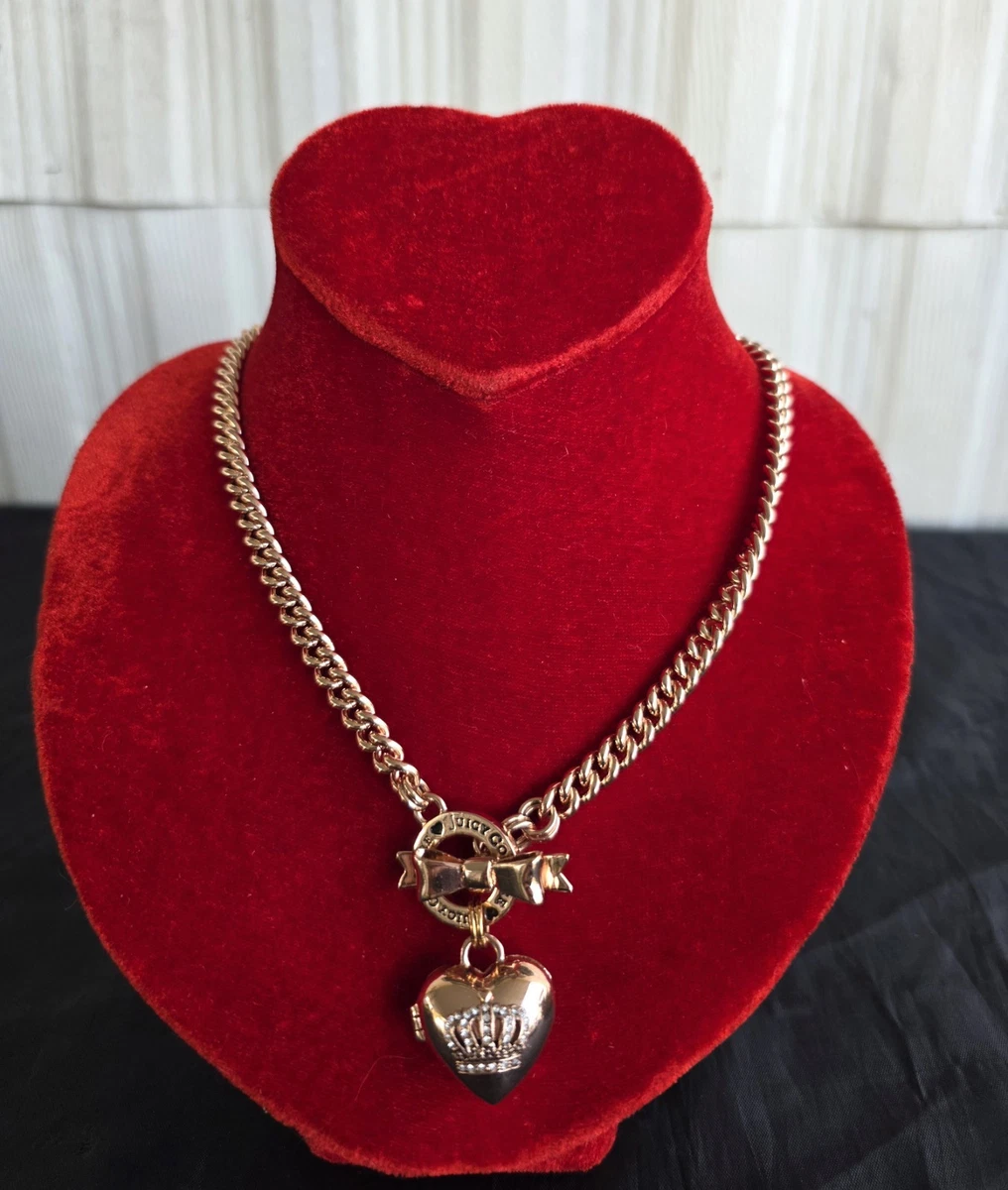 Juicy Couture Rose Gold Plated Fashion Necklaces & Pendants for 