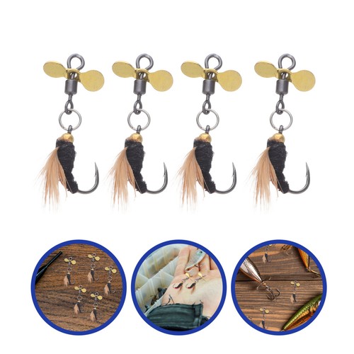 8 Stück Simulierte Angelköder Barschköder Künstliches Angeln - Bild 3 von 20