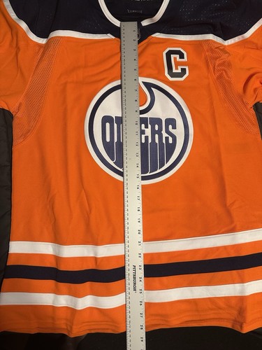NHL Adidas Edmonton Oilers Connor McDavid Hockey Jersey Mens Sz 54 Authentic XL - Picture 4 of 9