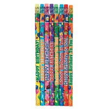 Birthday Number 2 Pencils for Kids, 144-Pack - Fun School Supplies for Students