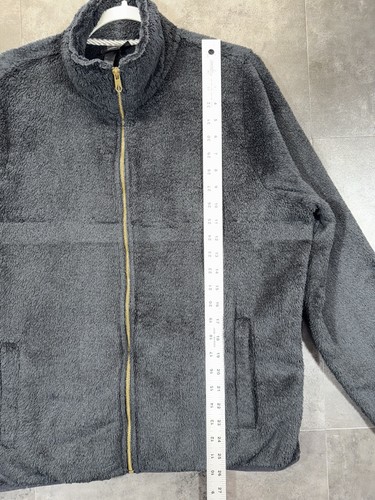 Volcom Womens Jacket Full Zip Fleece Pockets Logo Black Size L - Picture 15 of 16