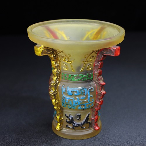 Old Collection, Ancient Method, Glass, He Zun Ornament , - Picture 10 of 10