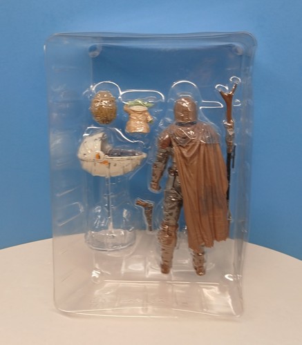 Star Wars Black Series The Mandalorian & Grogu (Arvala-7) (NO BOX) New - Picture 5 of 6