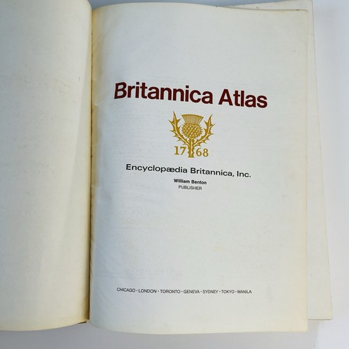 Encyclopedia Britannica Atlas 1768 Illustrated 1969 Published By William Benton - Imagen 7 de 18