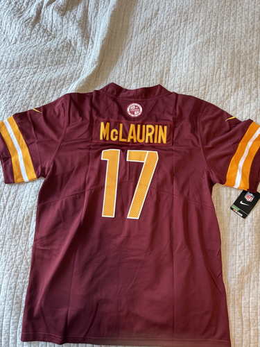 Terry Mclaurin Commanders rot und gelb Trikot Herren Größe Large NEU
