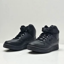 Fila A-High 1CM00540-001 Men’s Sneakers Shoes Black/High Top Size 8.5