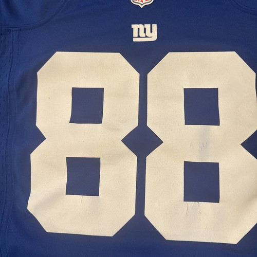 New York Giants Jersey Medium Mens Hakeem Nicks Blue Nike - Picture 6 of 8