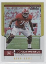 2017 Score Rookies Gold Zone /50 Cam Robinson #389 Rookie RC