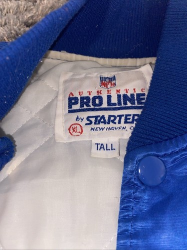 Chaqueta de satén vintage años 90 Starter Seattle Seahawks NFL XL TALL talla Team Sideline - Imagen 2 de 11