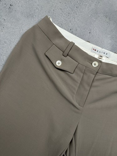 Pantalones de lana de cintura alta Céline Vintage Phoebe Philo - Imagen 4 de 13