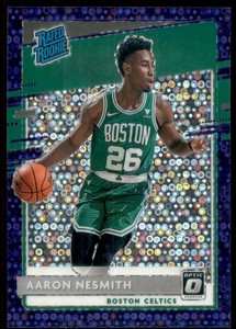 2020-21 Donruss Optic Fast Break Purple #164 Aaron Nesmith RR /95