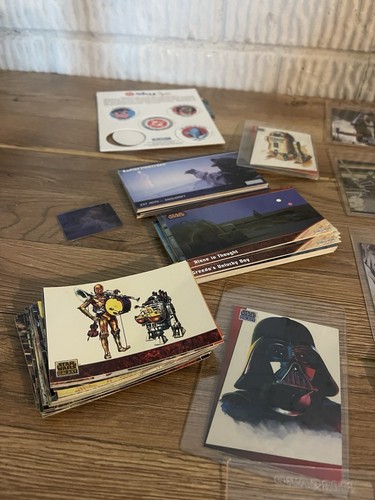 Star Wars verschiedene Trading Cards Lot und Figuren - Bild 2 von 12