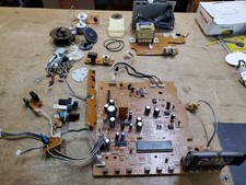 Sony CDP-C205 CD Changer Component Lot, Power Supply PCB Boards Gears Controls