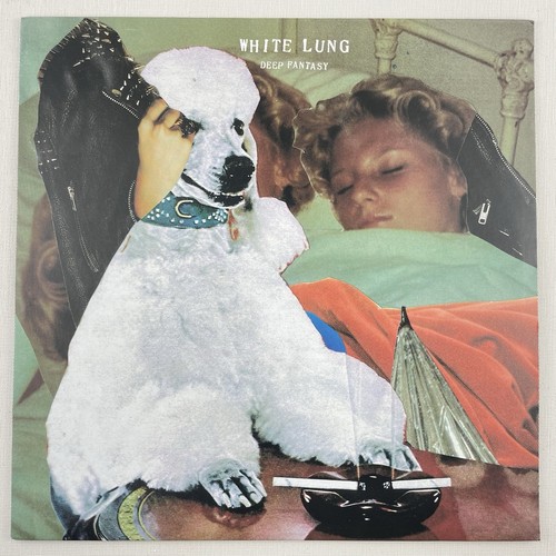 White Lung Deep Fantasy Vinyl Record LP Album 2014 Near Mint Black WIGLP335 - Picture 2 of 9