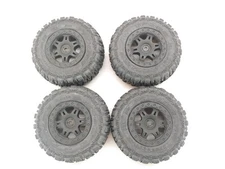 4x Proline Trencher SC 1/10 Short Course Truck Tires on 12mm Hex Wheels 1159
