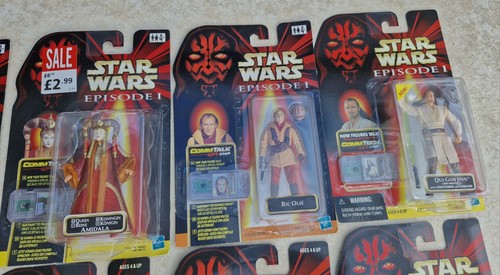 Star Wars Episode 1 Collection Job Lot inc Obi-Wan,Darth Maul,Qui-Gon Check Pics - Picture 4 of 14