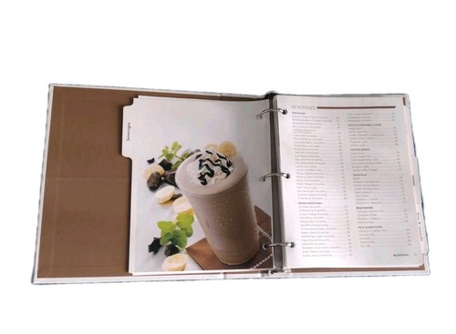 VITAMIX Create Recipes Cookbook & Bonus Cooking Class DVD Notebook Style - Picture 5 of 7