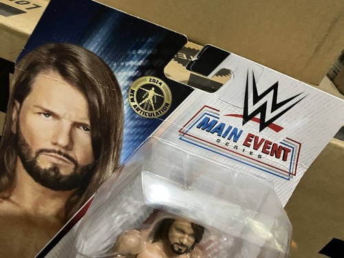 AJ Styles WWE Actionfigur Main Event Series 154 NEU - 🅿️1️⃣- - Bild 2 von 2