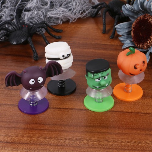  3 PCS/Set Halloween Novelty Toys Bouncing Pumpkin Suckers for Kids Party - Picture 4 of 11