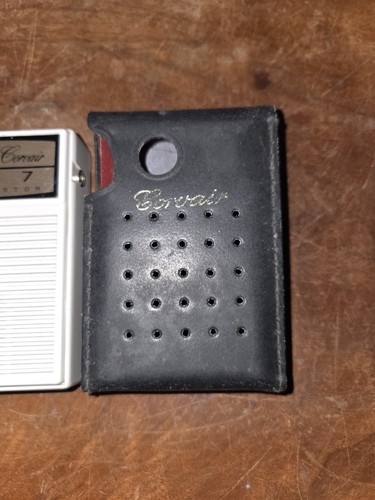 Vintage Corvair 7 Transistor Radio 7SK90 Portable Pocket Handheld Radio 8 - Bild 11 von 14
